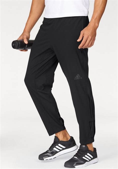 sporthose adidas herren 100 polyester unten weites bein|jogginghosen für männer.